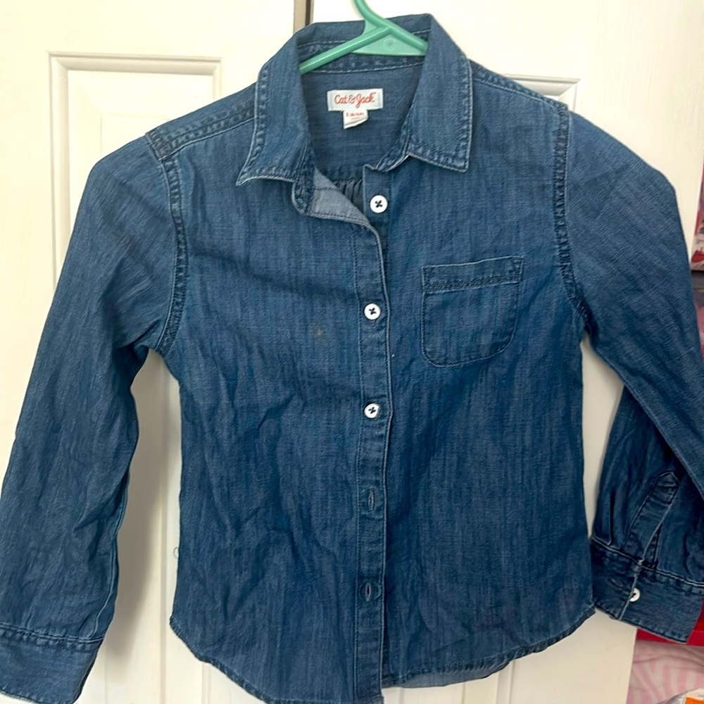Fall denim shirt